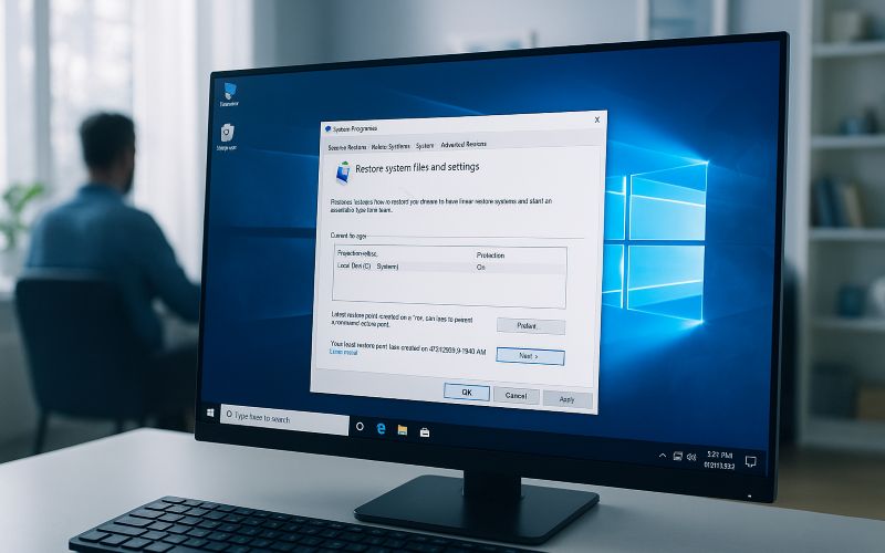 przywracanie systemu windows