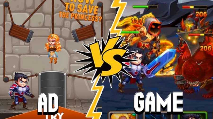 Reklama Hero Wars sztuka content marketingu